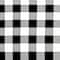 White & Black Buffalo Check Cotton Fabric Mini Bolt by Loops & Threads®